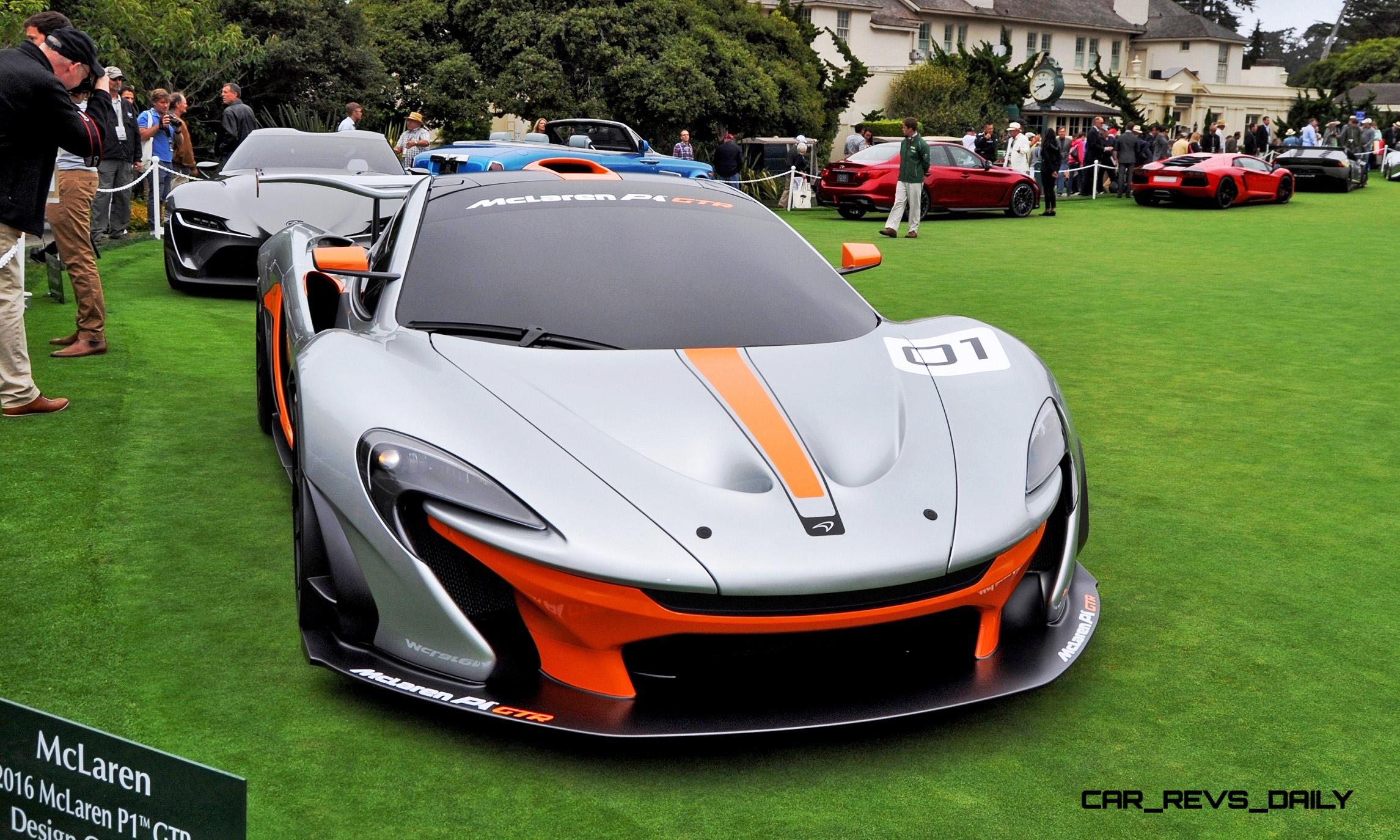 2016 McLaren P1 GTR - Pebble Beach World Debut 2