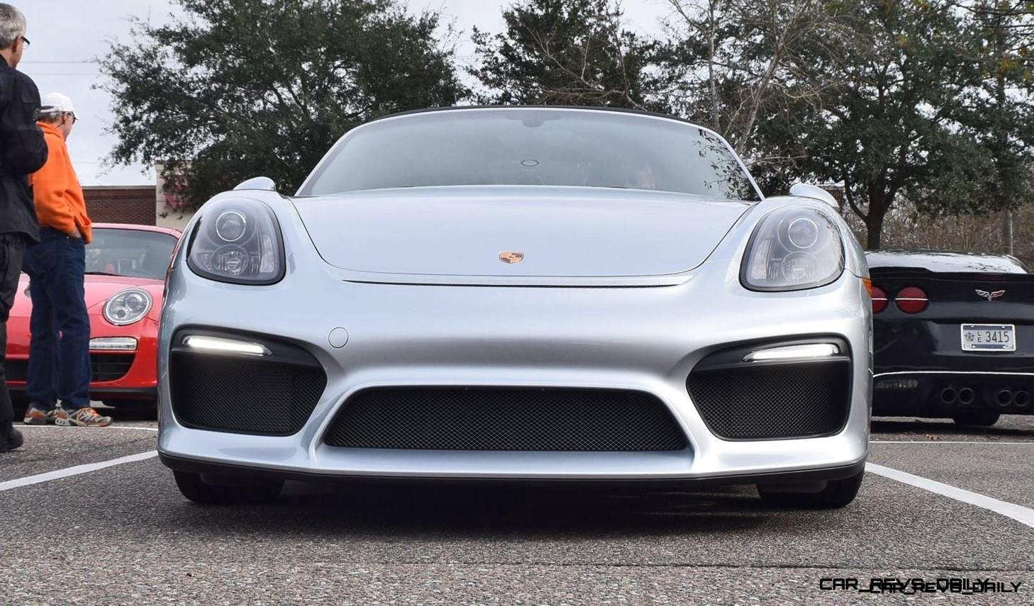2016 Porsche Boxster SPYDER Silver 27