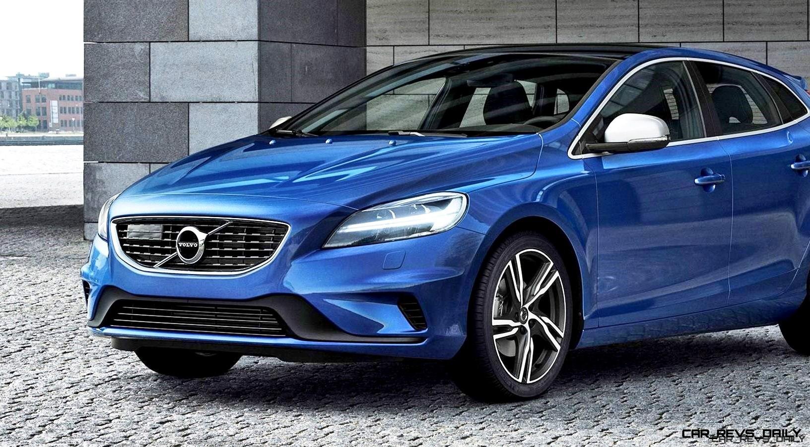 Volvo V40 Facelift in Genf