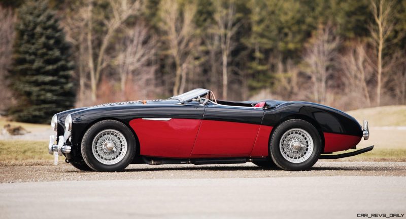1956 Austin-Healey 100M Le Mans Speedster in Left Hand Drive 5