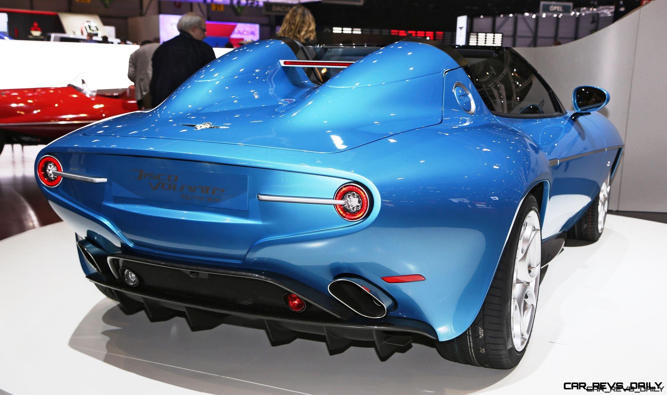 Design Analysis 16 Alfa Romeo Disco Volante Spyder By Touring Superleggera 1952 C52 Car Revs Daily Com