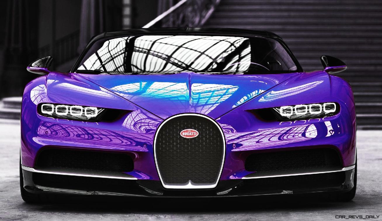 2017 Bugatti CHIRON - Color Visualizer - Draft Renderings 24.