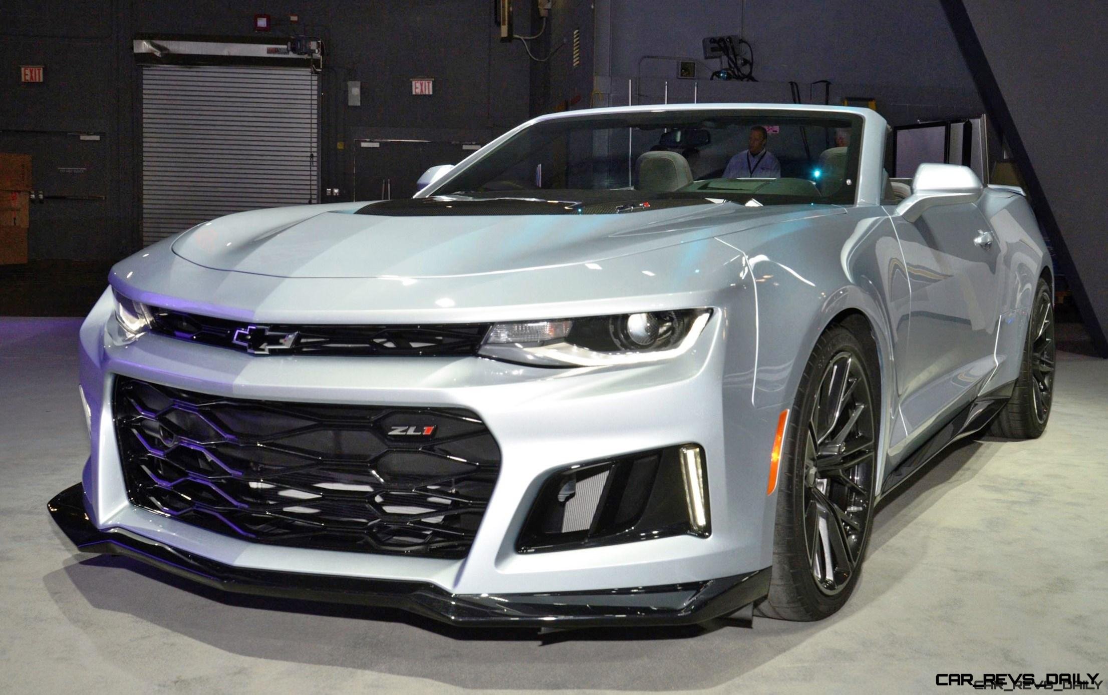 35s 2017 Chevrolet Camaro Zl1 Convertible Live Photos Tech Details