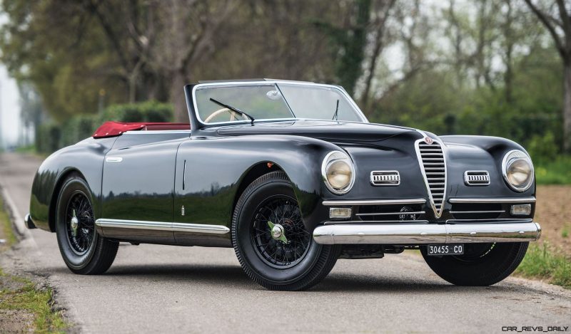 1949 Alfa Romeo 6C 2500 Super Sport Cabriolet by Pinin Farina 1