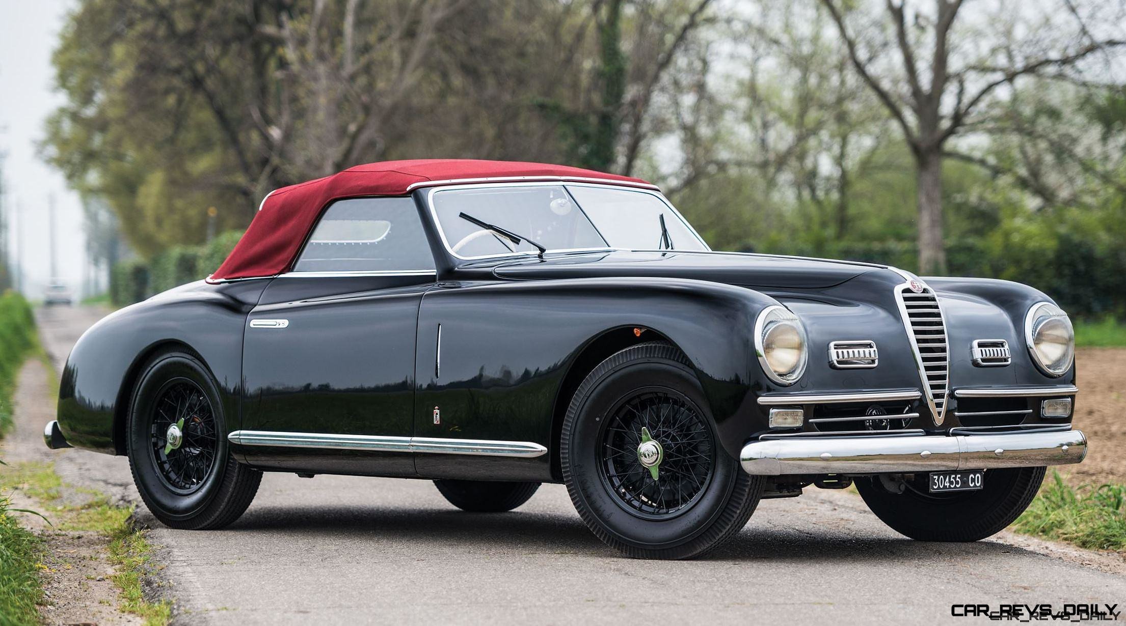 1949 Alfa Romeo 6C 2500 Super Sport Cabriolet by Pinin Farina 24