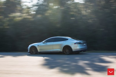 2013 Tesla Model S P85+ - Vossen VFS-2 Wheels -_25353842644_o