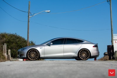 2013 Tesla Model S P85+ - Vossen VFS-2 Wheels -_25353843974_o