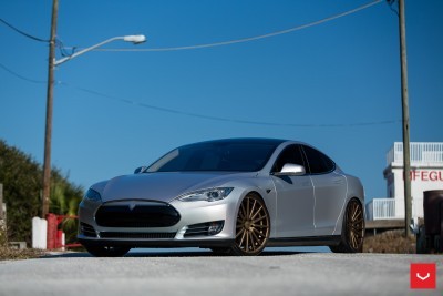 2013 Tesla Model S P85+ - Vossen VFS-2 Wheels -_25357831033_o