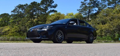 2016 Lexus GS-F Caviar Black 19
