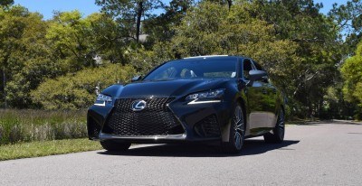 2016 Lexus GS-F Caviar Black 22