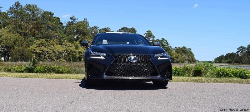 2016 Lexus GS-F Caviar Black 45