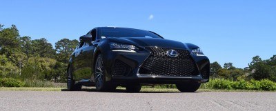 2016 Lexus GS-F Caviar Black 47