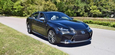 2016 Lexus GS-F Caviar Black 9