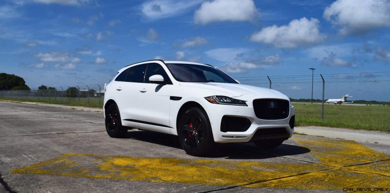 2017 Jaguar F-Pace S - White Exterior  105