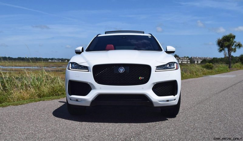2017 Jaguar F-Pace S - White Exterior  11