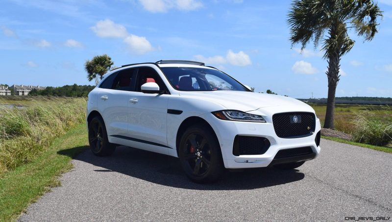 2017 Jaguar F-Pace S - White Exterior  13