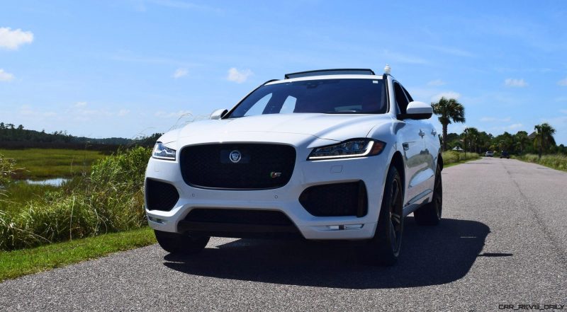 2017 Jaguar F-Pace S - White Exterior  62