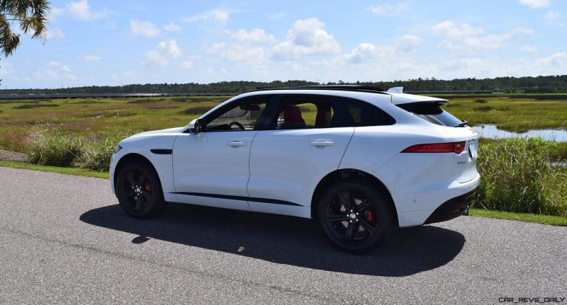 2017 Jaguar F-Pace S - White Exterior  75
