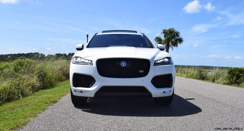 2017 Jaguar F-Pace S - White Exterior  97