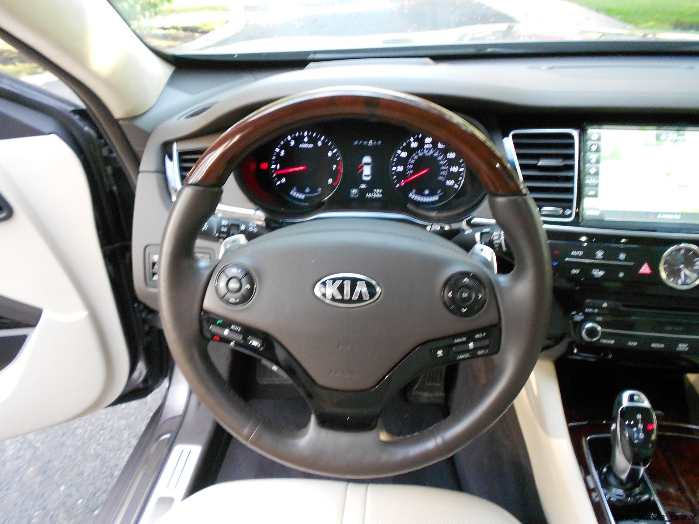 2016 Kia K900 Luxury Interior Photos Ken Glassman 8