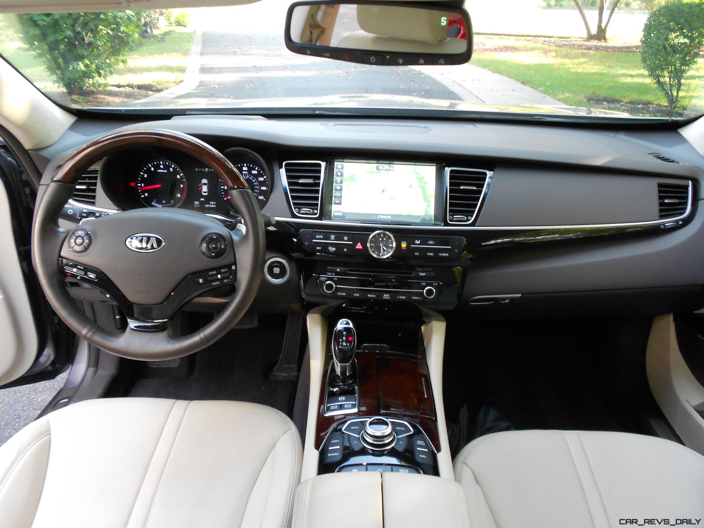 2016 Kia K900 Luxury Interior Photos Ken Glassman 9