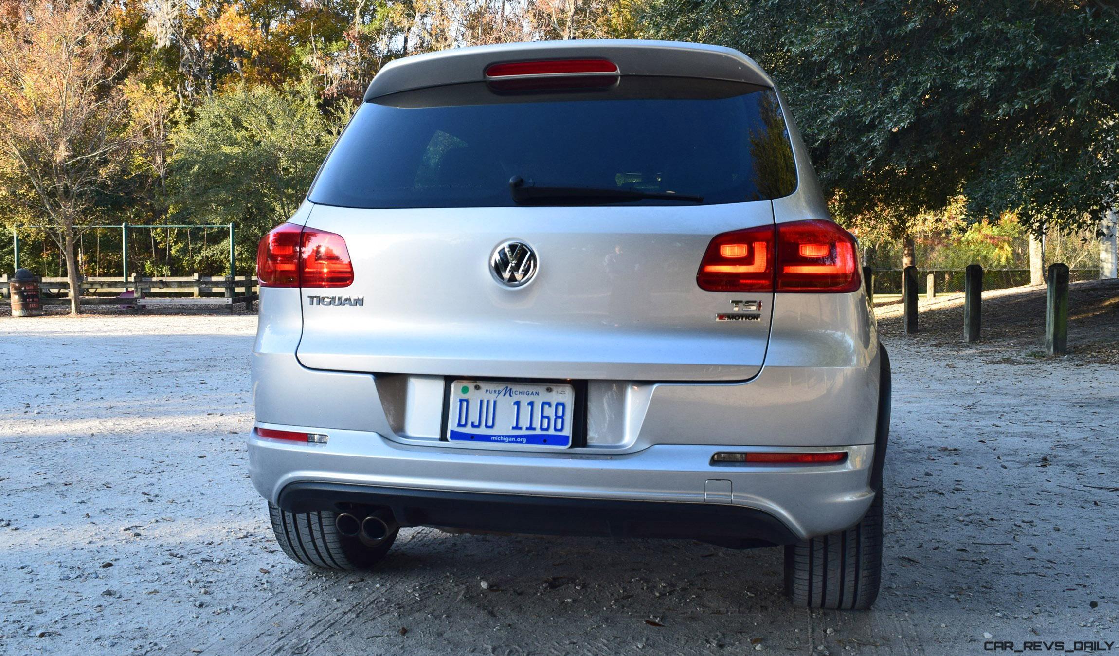 VW Tiguan снизу