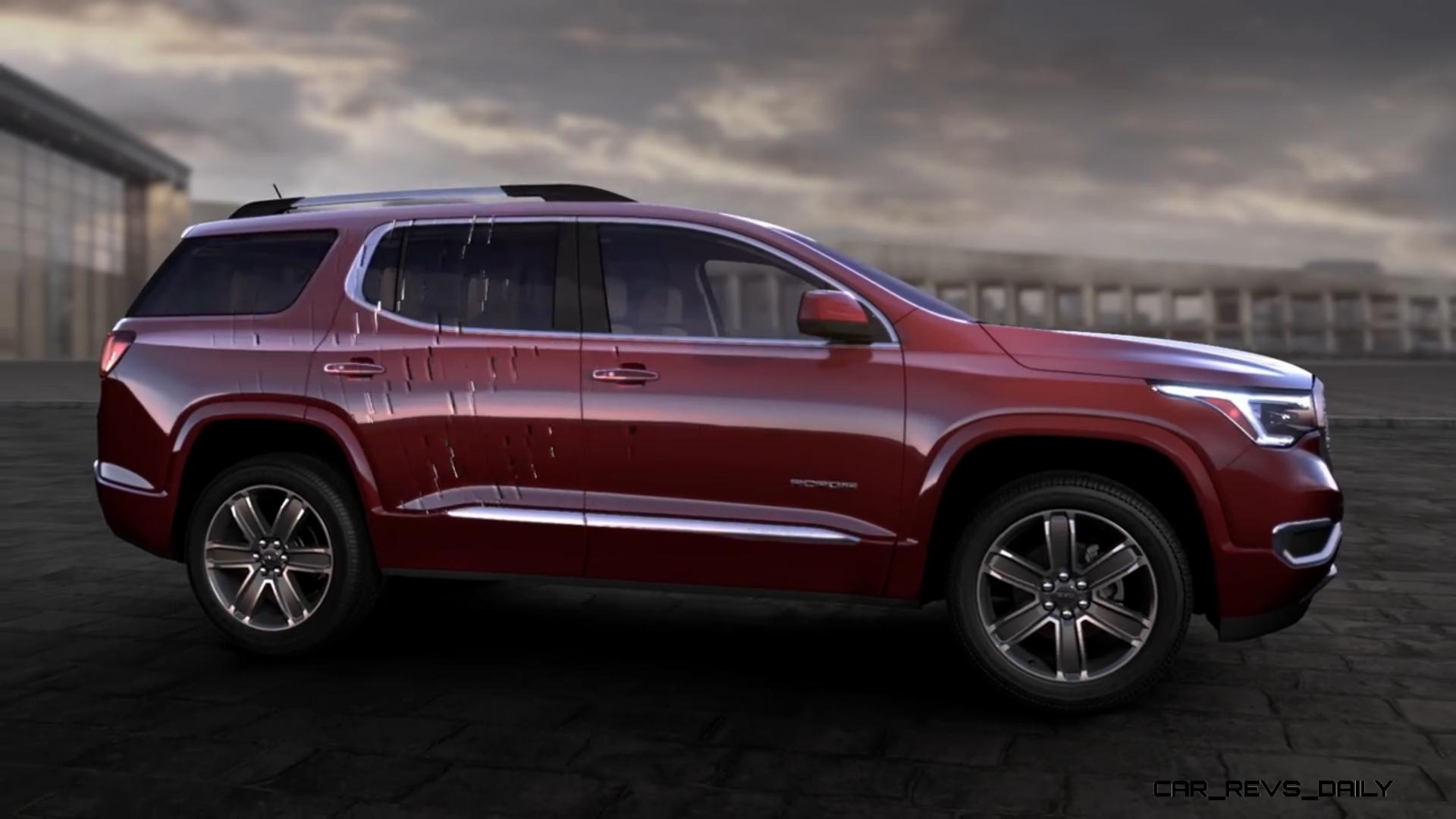 2017 Gmc Acadia Shows Radical Redesign 700lb Weight Loss New All