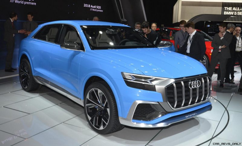 2017 Audi Q8 Concept - Near-Production SUV Limo Shows Face in Detroit ...