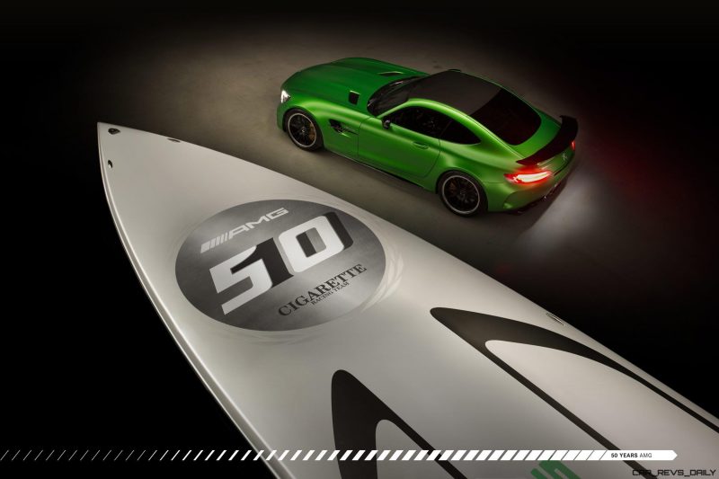 Mercedes-AMG and Cigarette Racing celebrate 10 years of collabor