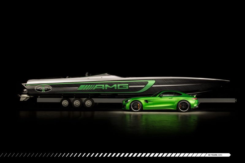 Mercedes-AMG and Cigarette Racing celebrate 10 years of collabor