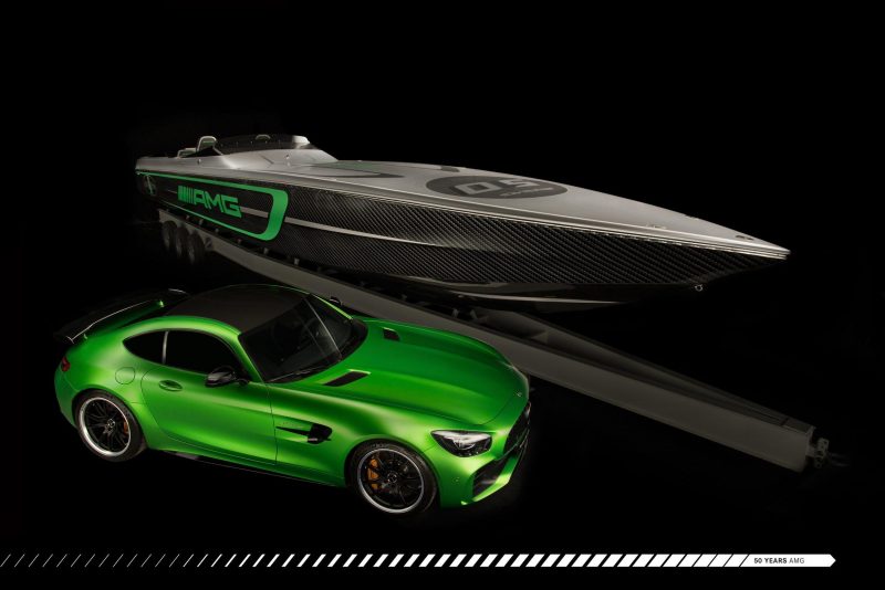 Mercedes-AMG and Cigarette Racing celebrate 10 years of collabor
