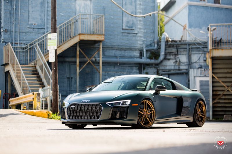 2017 Audi R8 V10 on Vossen Forged HC-1 Wheels -_31677928772_o