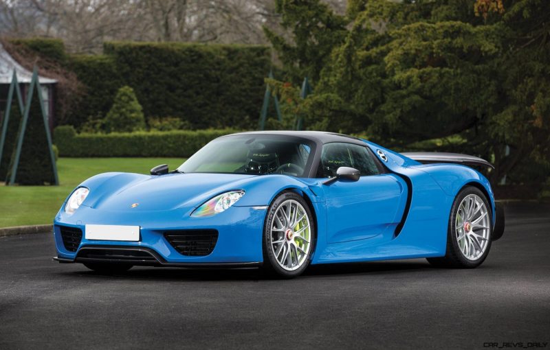 Arrow Blue Porsche 918 Spyder 1