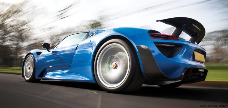 Arrow Blue Porsche 918 Spyder 21