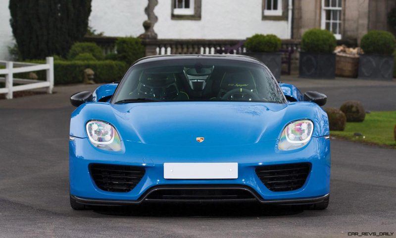 Arrow Blue Porsche 918 Spyder 8