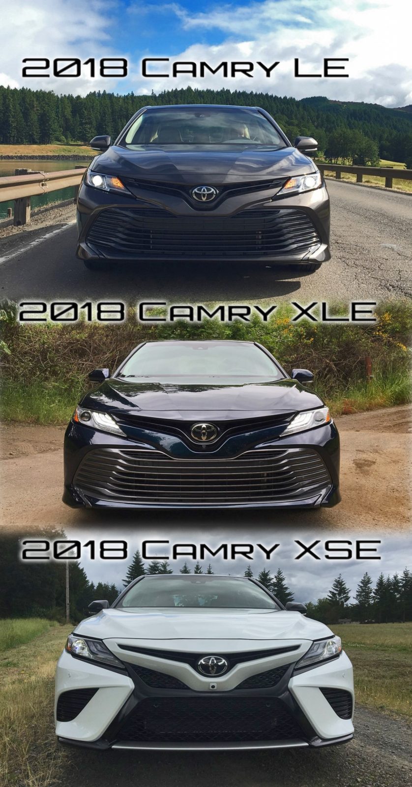 2018 Toyota CAMRY First Drives of LE, XLE and XSE By Zeid Nasser