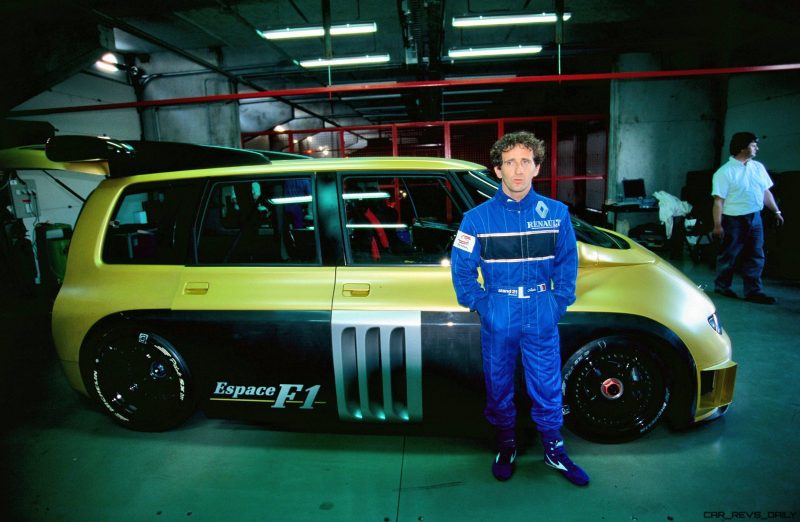 RENAULT ESPACE F1 PROST TESTING