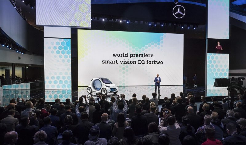 Mercedes-Benz Media Night am Vorabend der IAA Frankfurt 2017