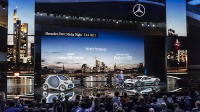 Mercedes-Benz Media Night am Vorabend der IAA Frankfurt 2017