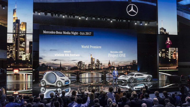 Mercedes-Benz Media Night am Vorabend der IAA Frankfurt 2017