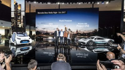 Mercedes-Benz Media Night am Vorabend der IAA Frankfurt 2017
