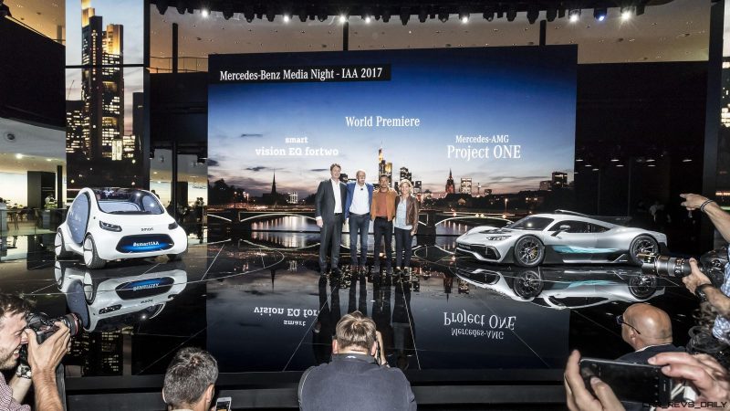 Mercedes-Benz Media Night am Vorabend der IAA Frankfurt 2017