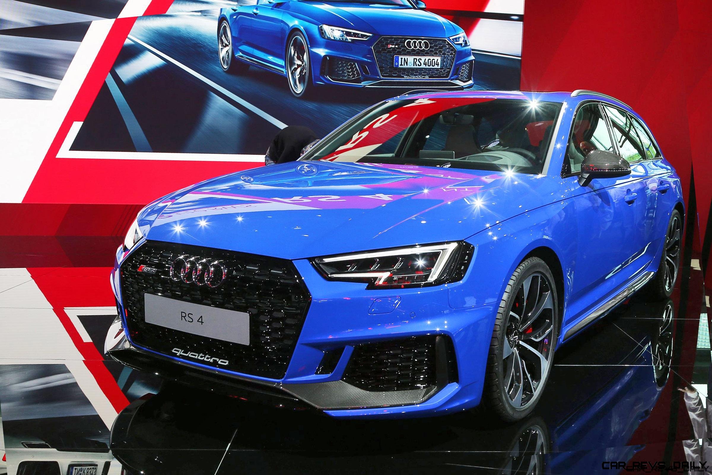 174mph 2018 Audi Rs4 Avant Is Frankfurts Designated Badass Wagon Latest News Car Revs Daily Com