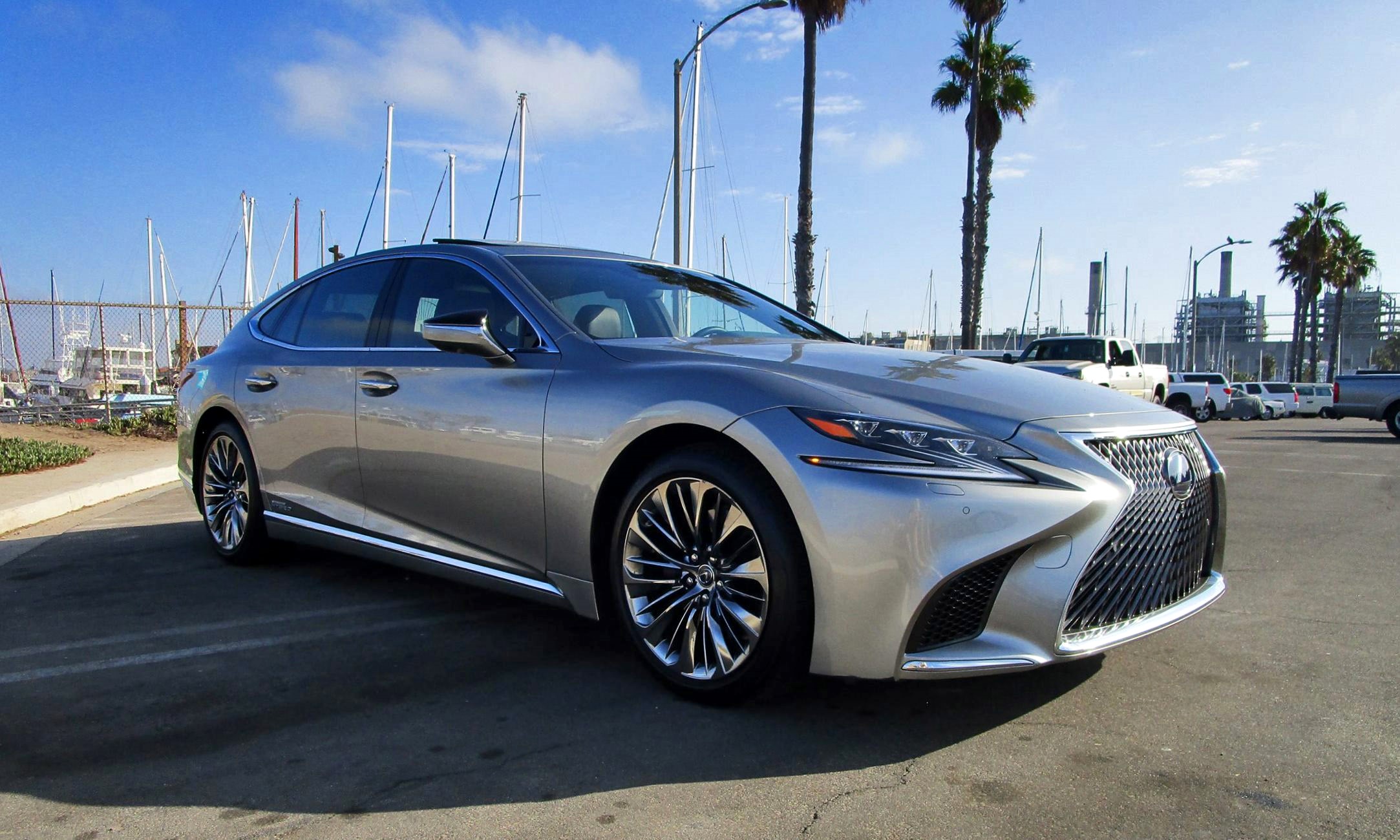 2018 Lexus LS500h Atomic Silver Ben Lewis 13