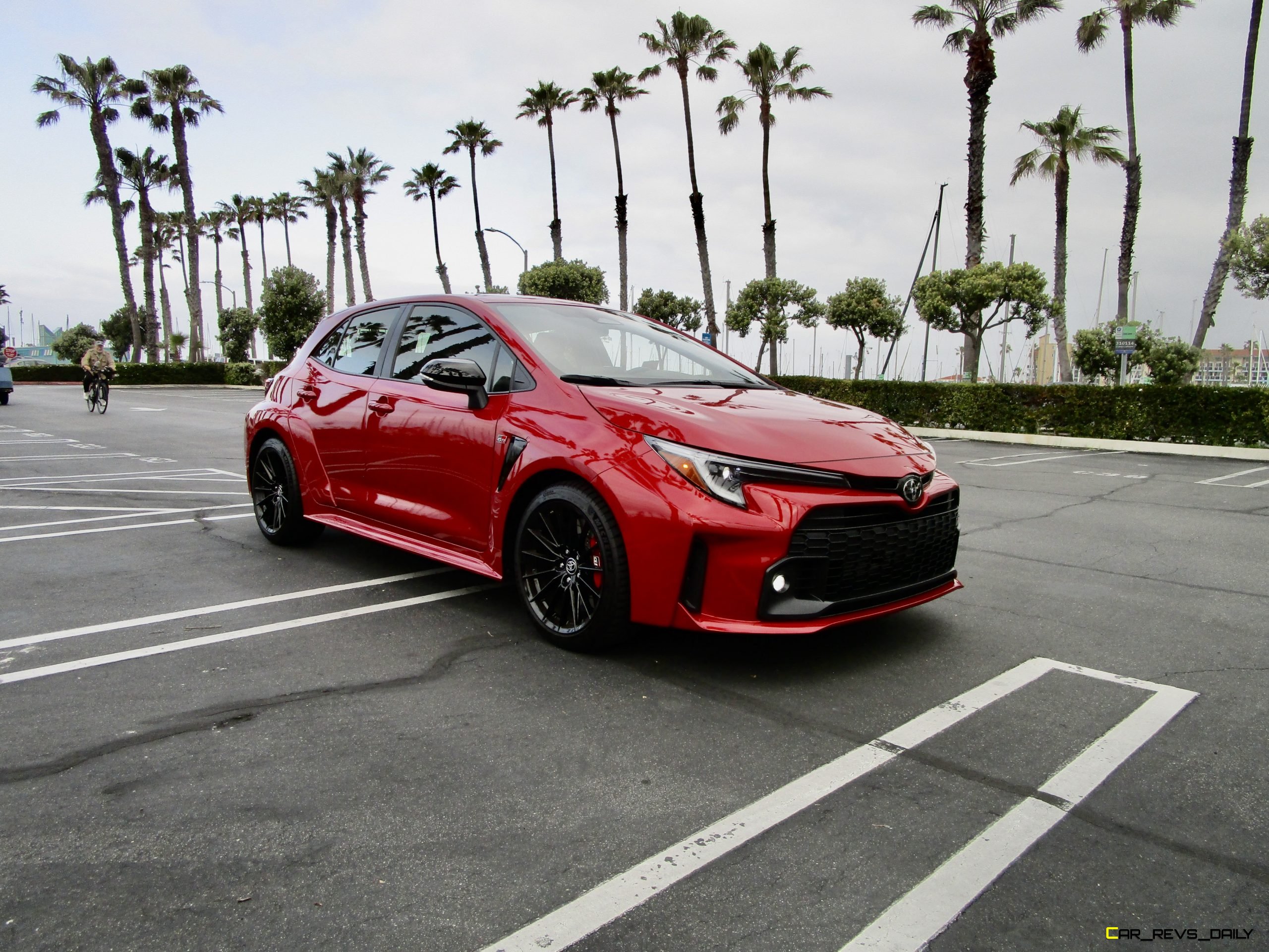 Inside the hybrid Toyota Corolla GR Sport - it's tidy and comfy