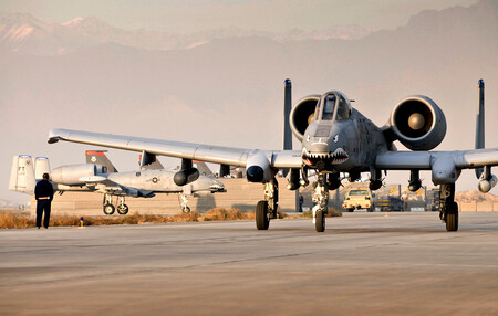 A 10 Thunderbolt Ii At Bagram Airfield