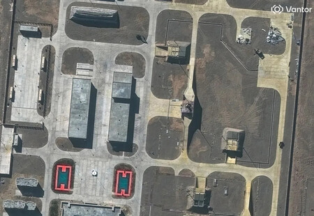 Misteriosa estructura militar de China en la base de Jilantai (Mongolia Interior)