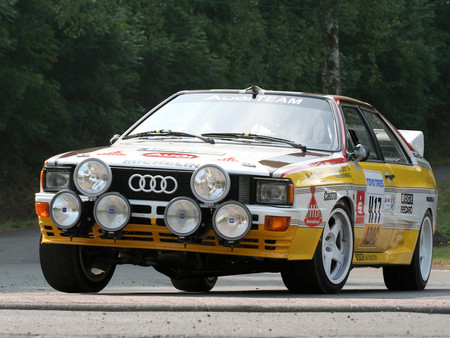 Audi Quattro Group B Rally Car