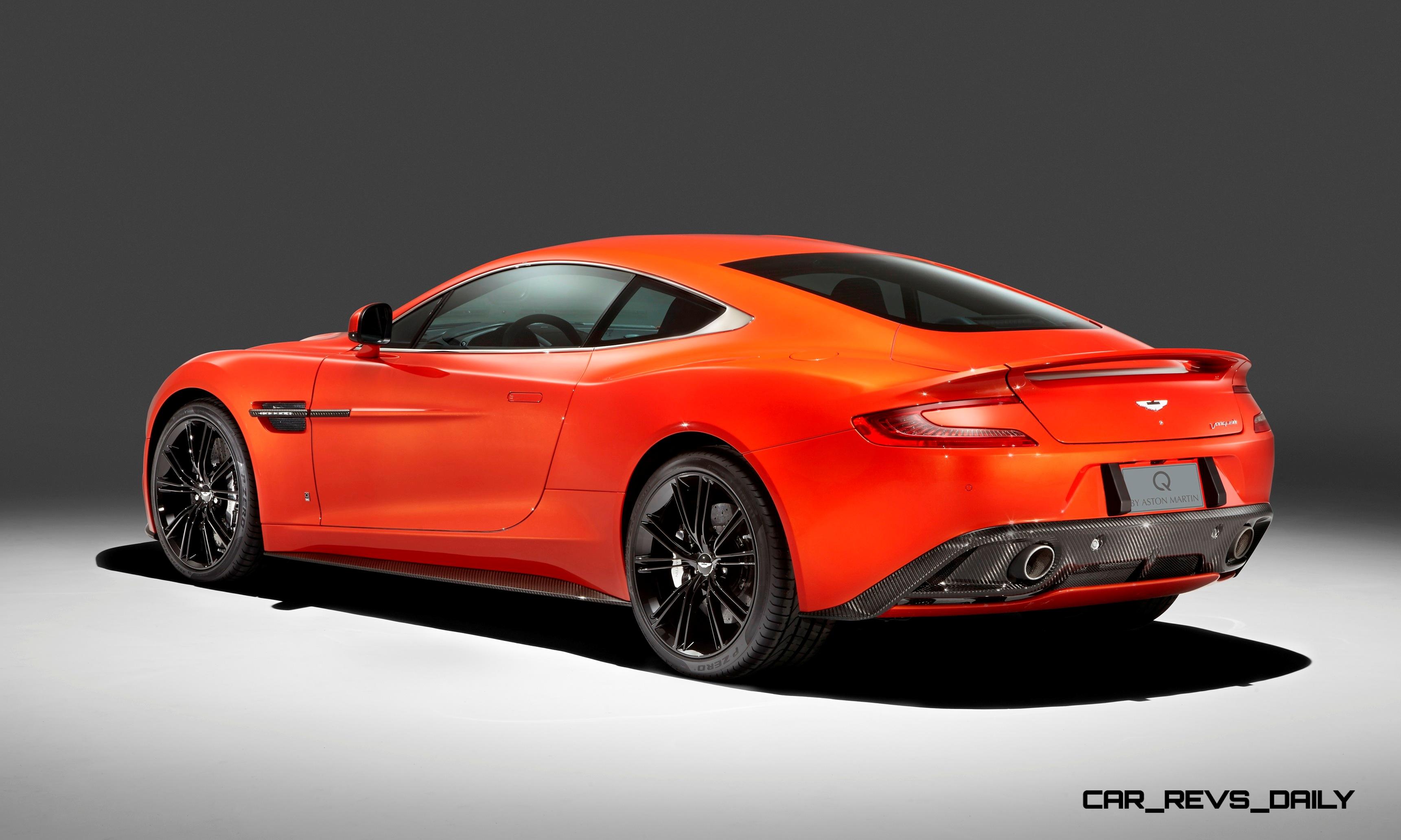 4 New Q by Aston Martin Specials Revealed for Pebble 2014 to Inspire