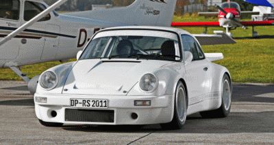 911 1973 carbon white lightweight GIF